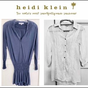 2 HEIDI KLEIN Resort Wear Coverups PERFECT COND!